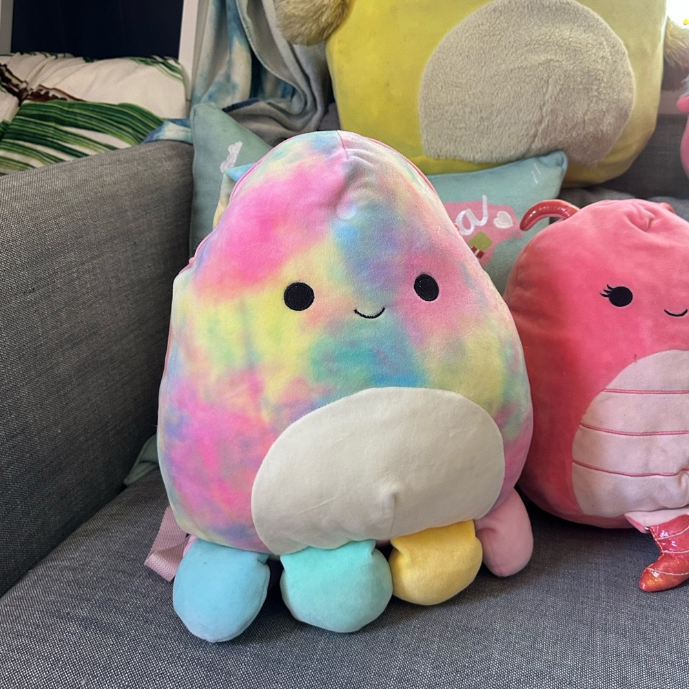 Opal the Octopus Squishmallow Backpack